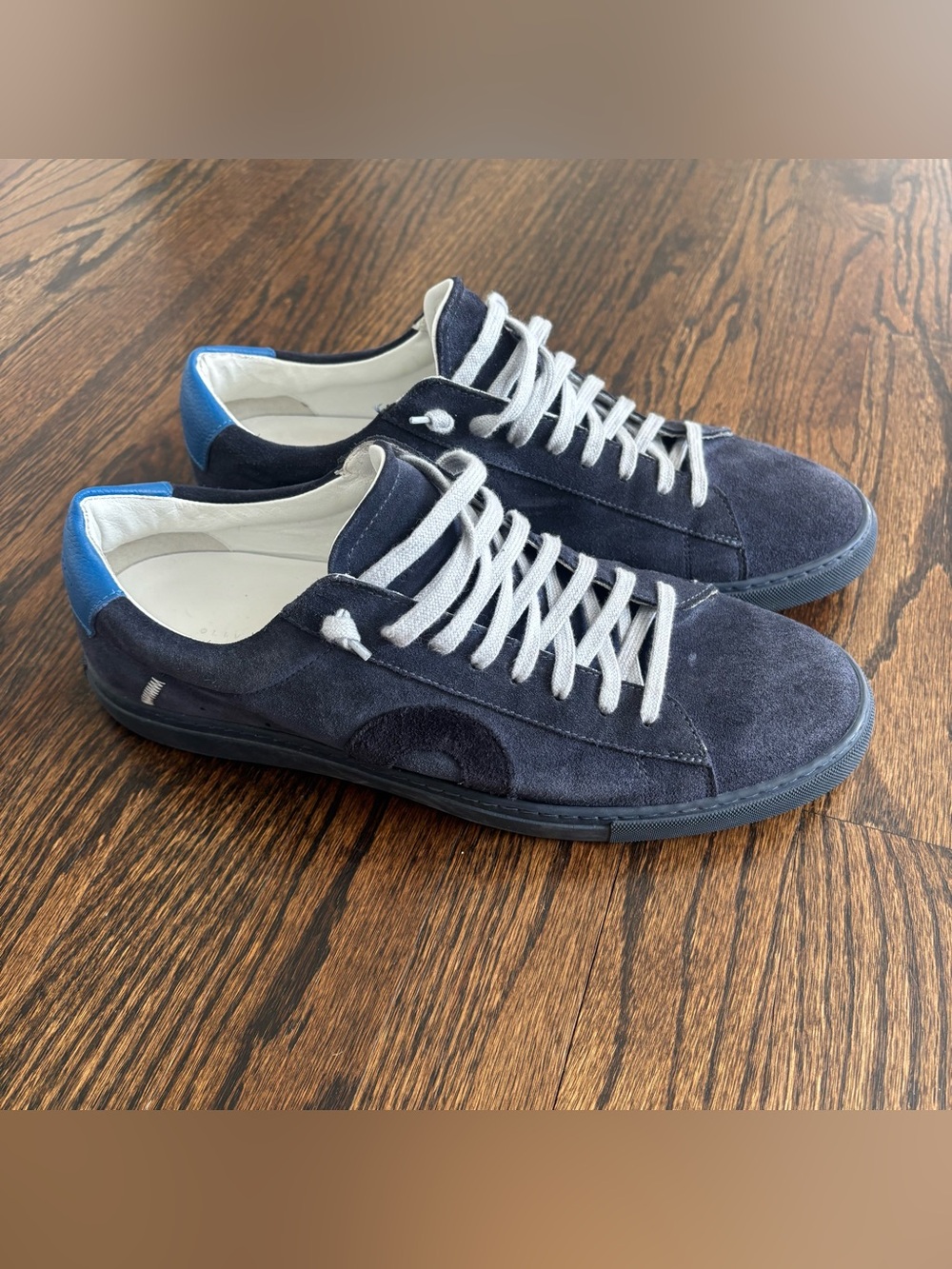 Oliver Carnell Low 1 Marine casual sneaker blue suede men’s size 41